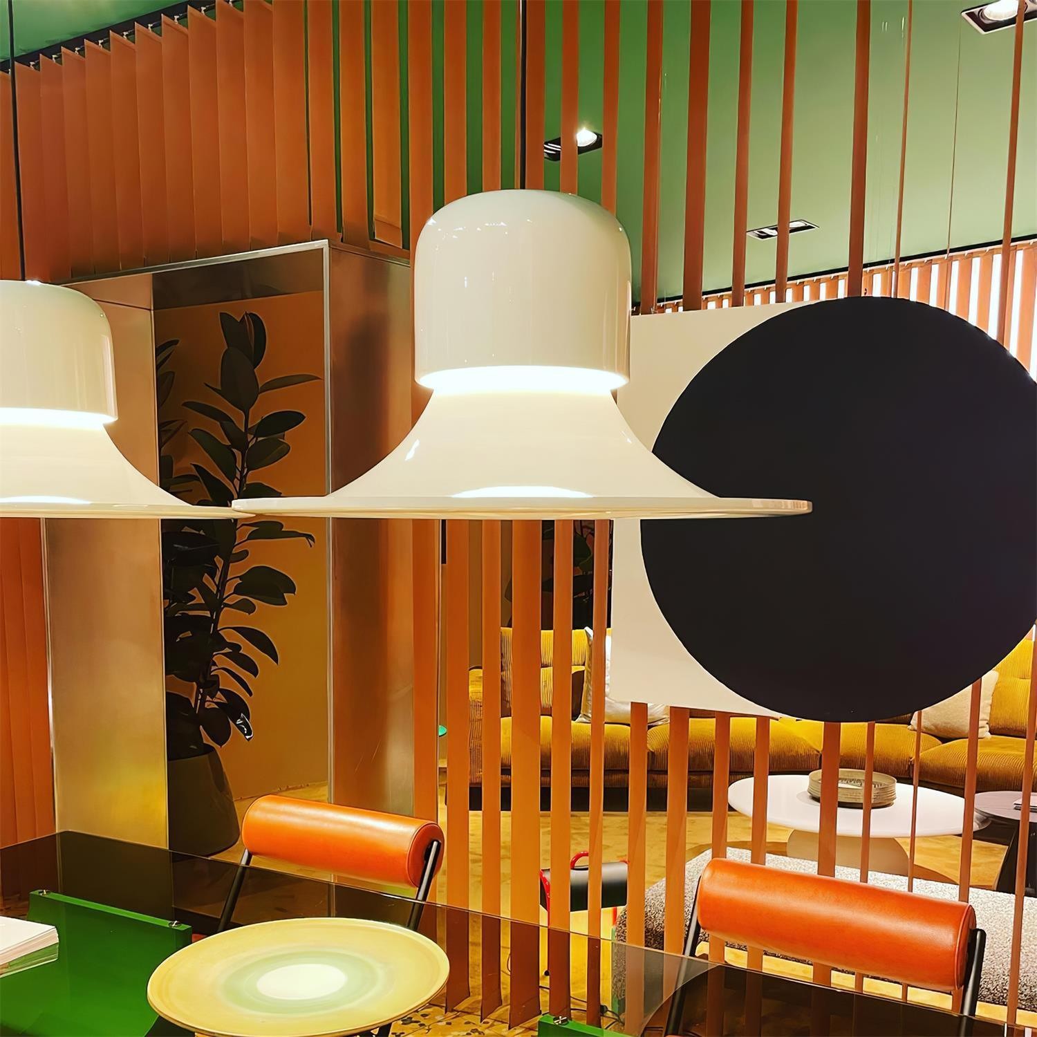 Nordic Carbon Steel LED Pendant Lamp M346