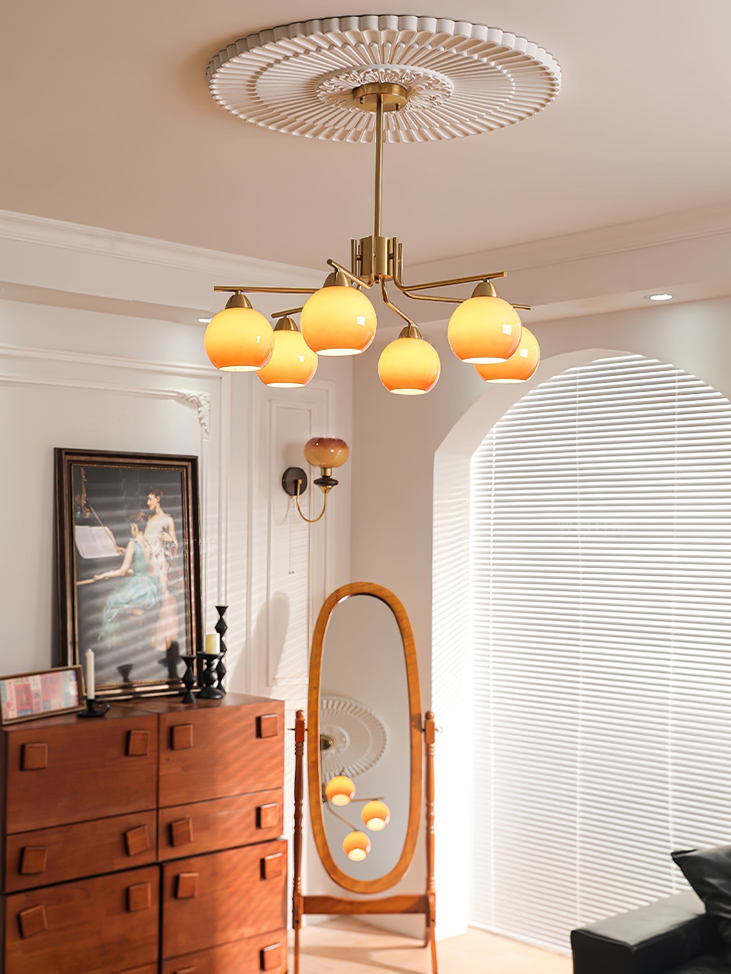 Creative Caramel Spherical Pendant Lamp M569