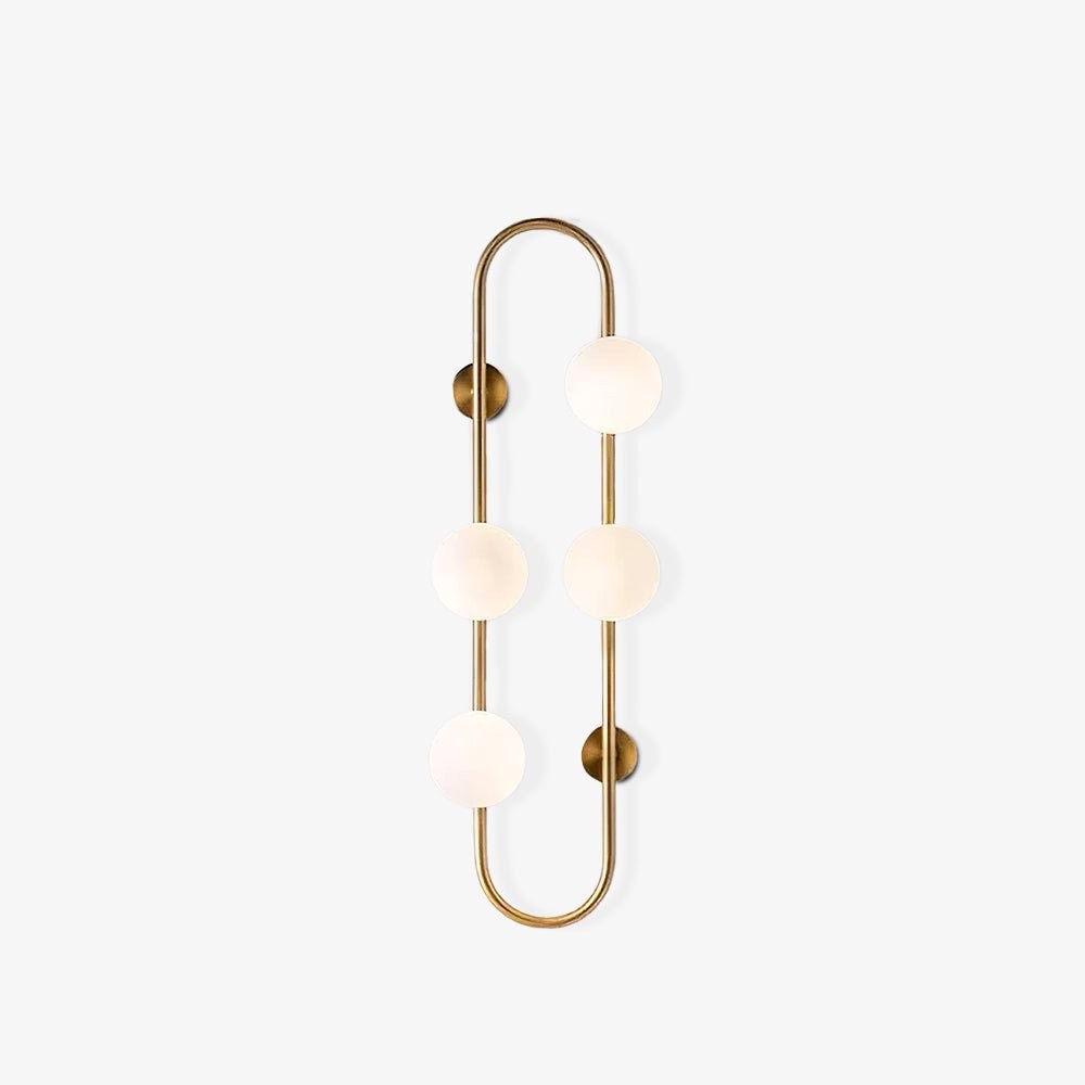 Nordic Modern Geometric Glass Globe Wall Lamp M489
