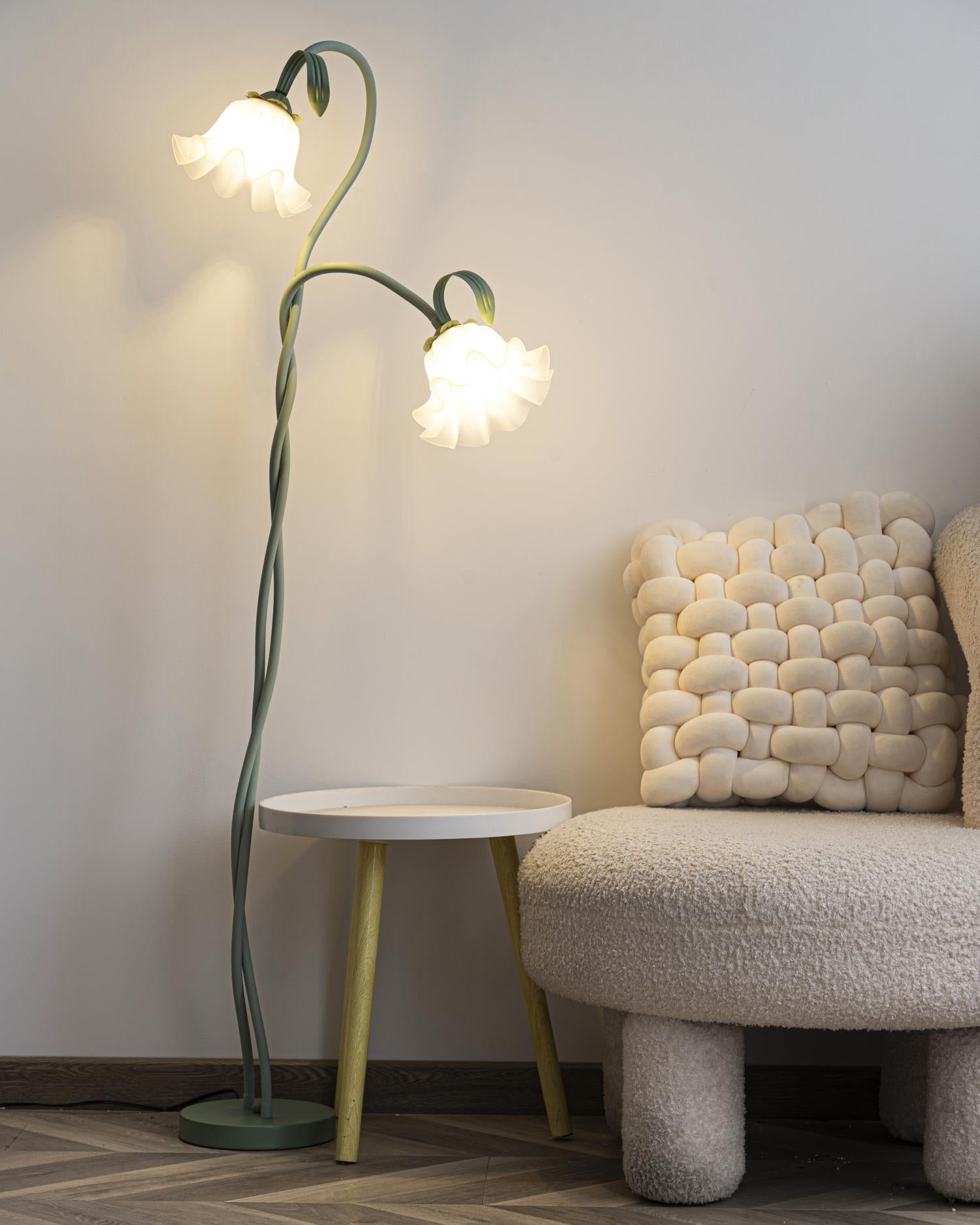 Creative Multi-Head Winding Flower Shape Floor Lamp M175