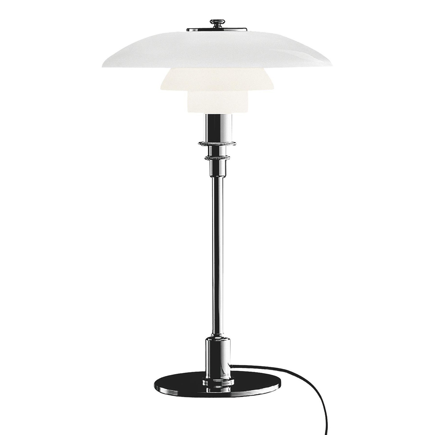Danish Disc Multilayer Metal Table Lamp