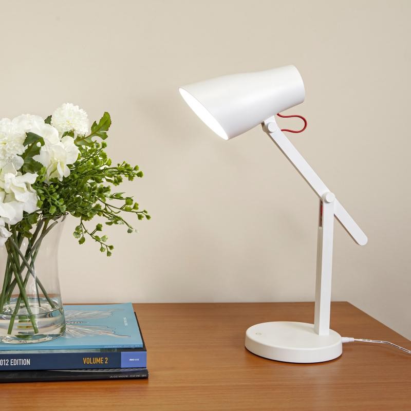 Modern Dimmable Swing Arm LED Desk Lamp S153