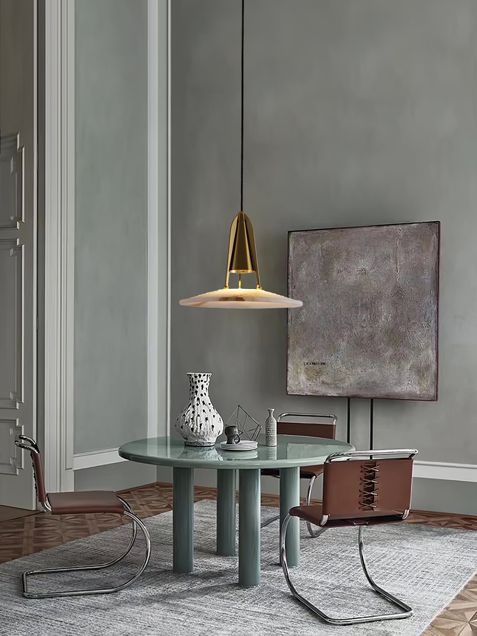Aragon Alabaster Pendant Lamp D391