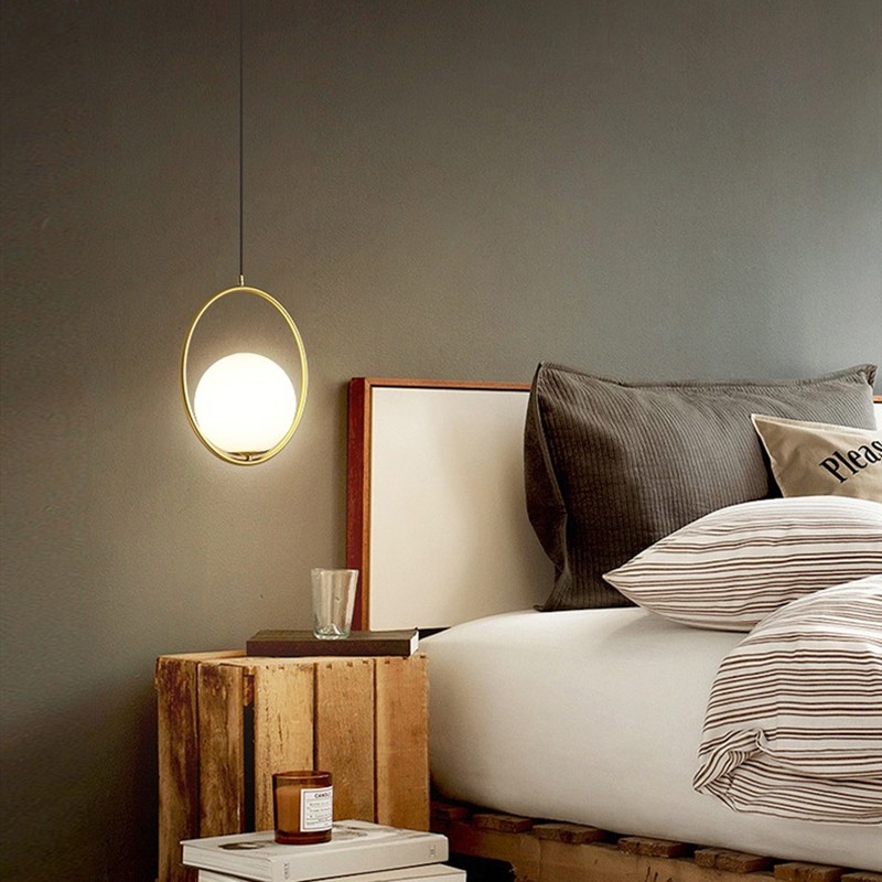 Modern Geometric Metal Pendant Light