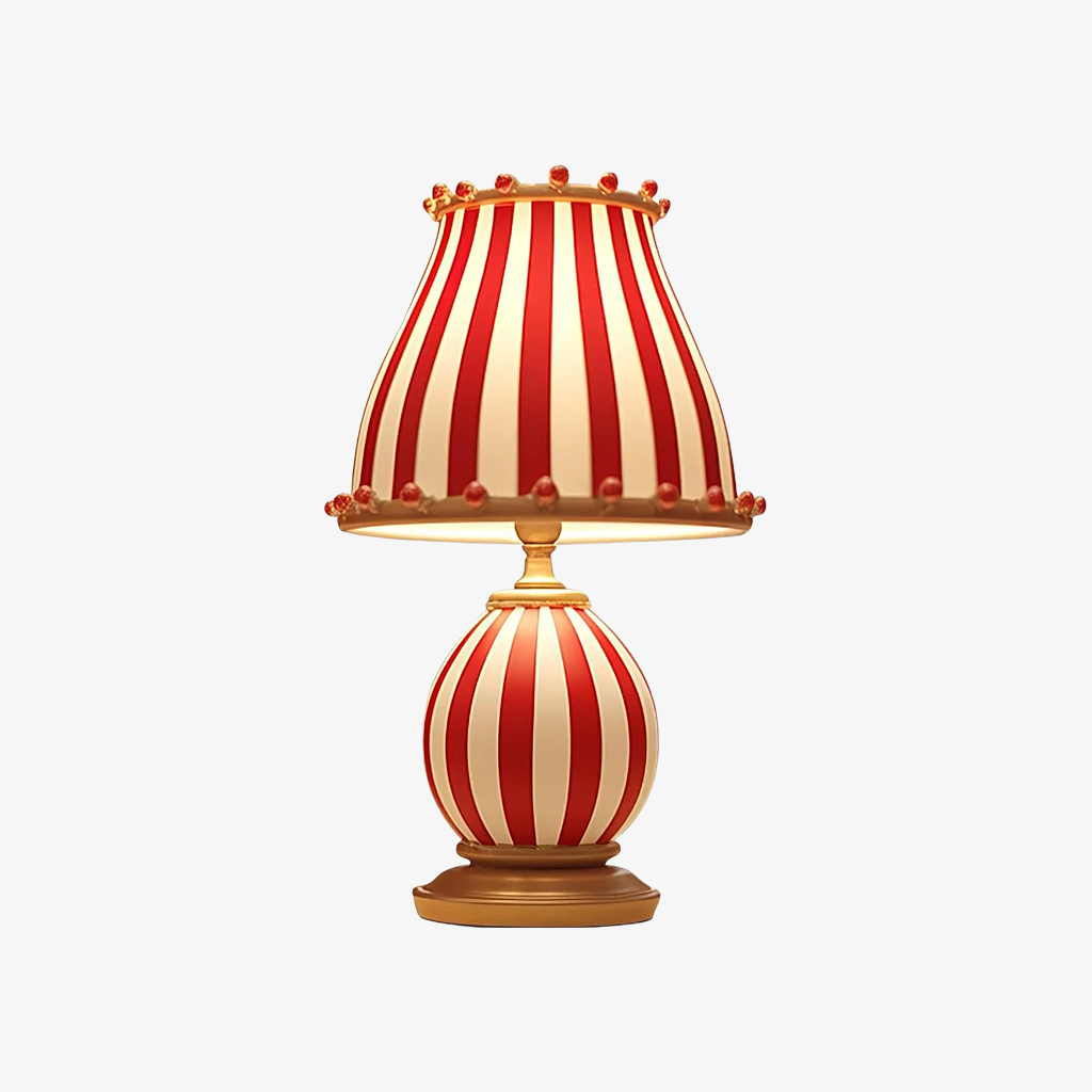 Festilo Playful Sculptural Table Lamp with Dome Shade - Modern Accent Design for Living Room T539