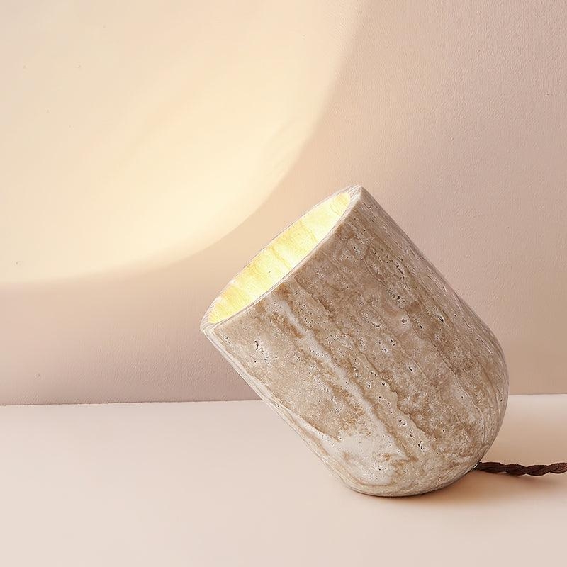 Amidori Travertine Table Lamp D893
