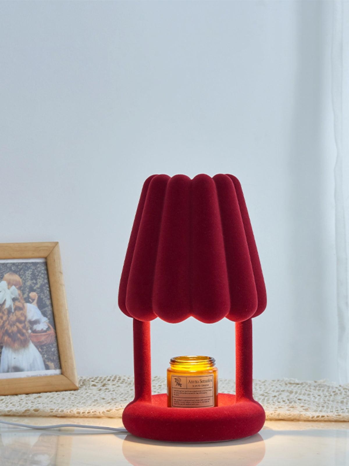 Ice Cream Flocked Resin Table Lamp M566