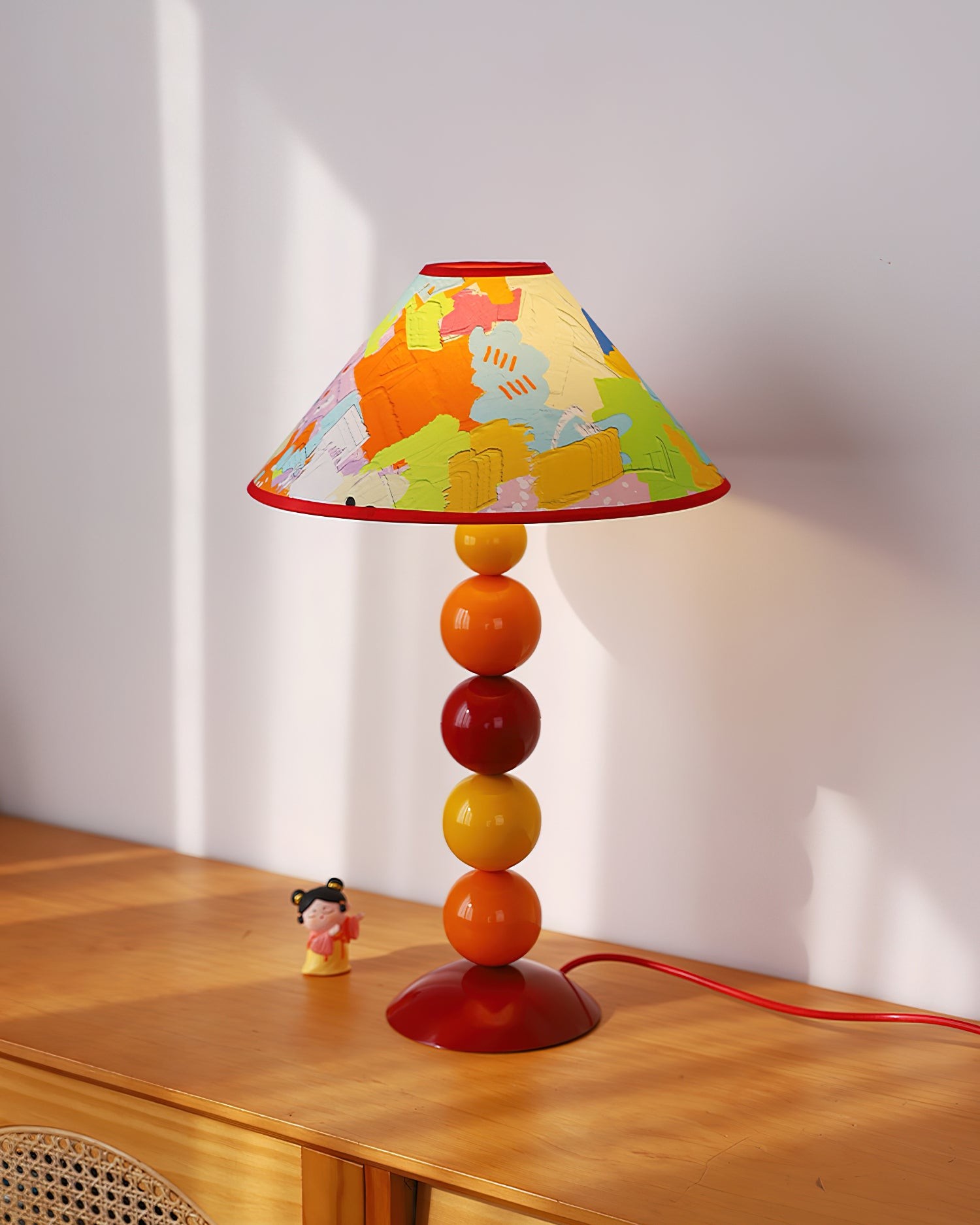 Retro Coloful Stacking Ball Table Lamp M329
