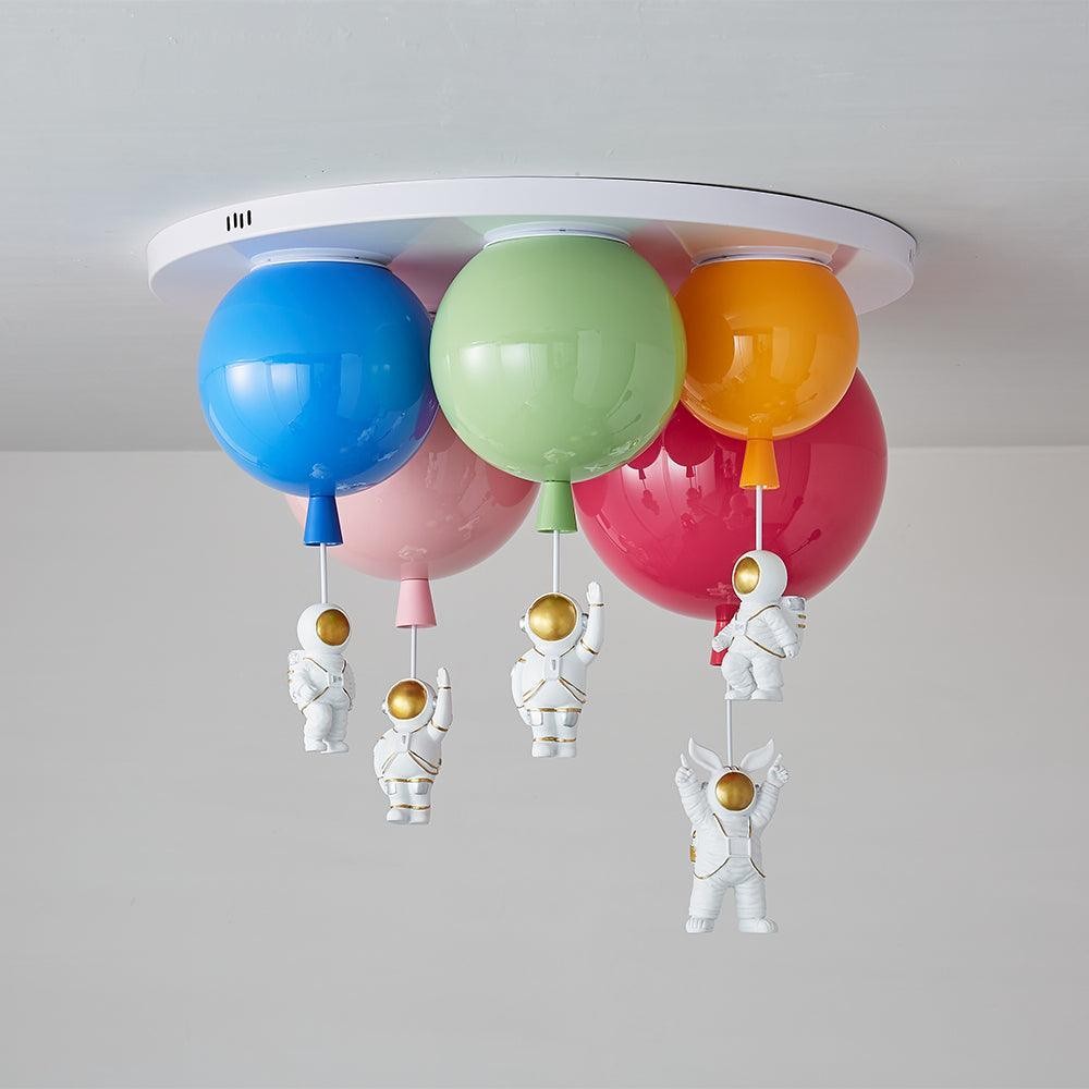 Astronaut Glossy Balloon Ceiling Lamp M494