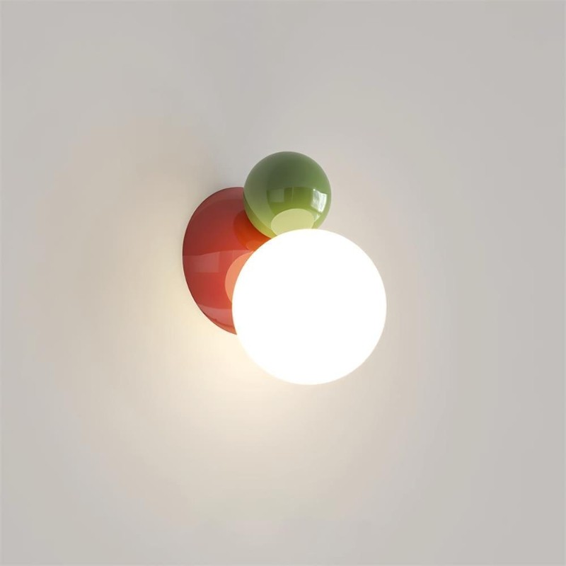 Macaron Globe Metal Wall Light Ceiling Light M226