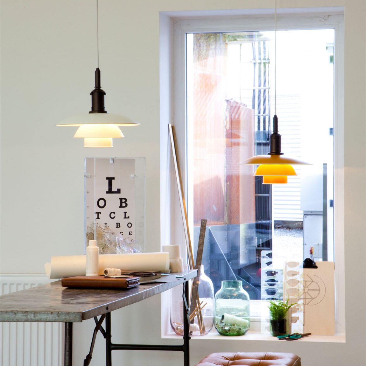 Danish Disc Multilayer Metal Pendant Light S01