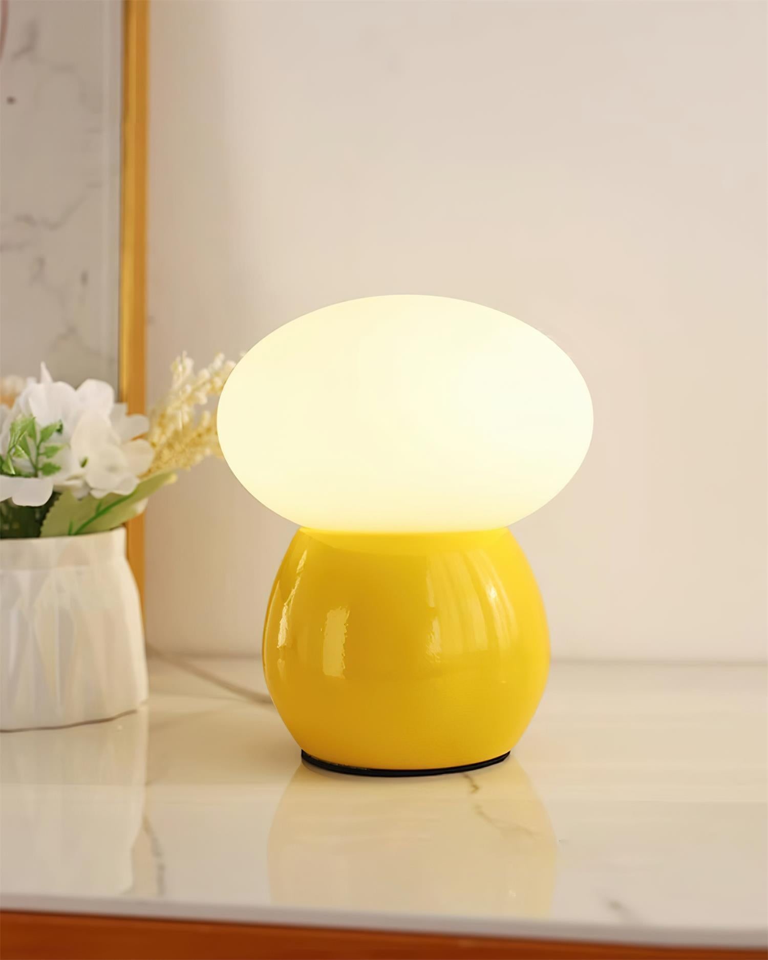 Modern Cream Style Mushroom Table Lamp M325