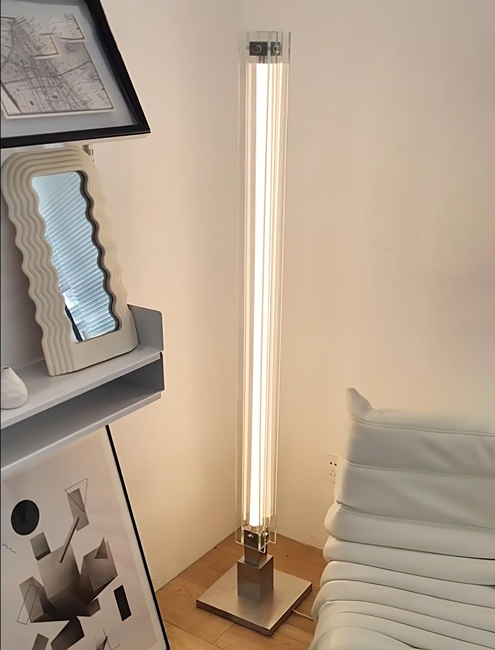 Industrial Style Minimalist Glass Floor Lamp S35