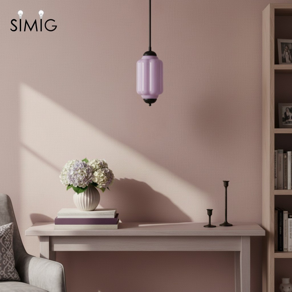 Eloise Simple Glass Irregular Lantern Pendant Lamp G23