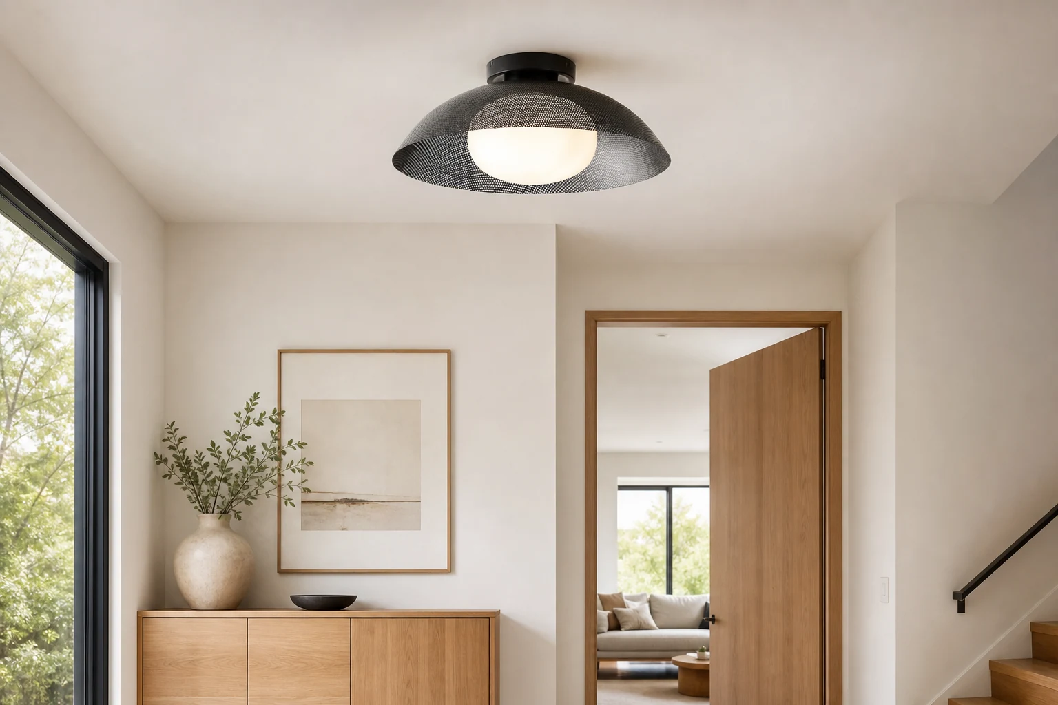 Lampa sufitowa Elorina w stylu życia we wnętrzach