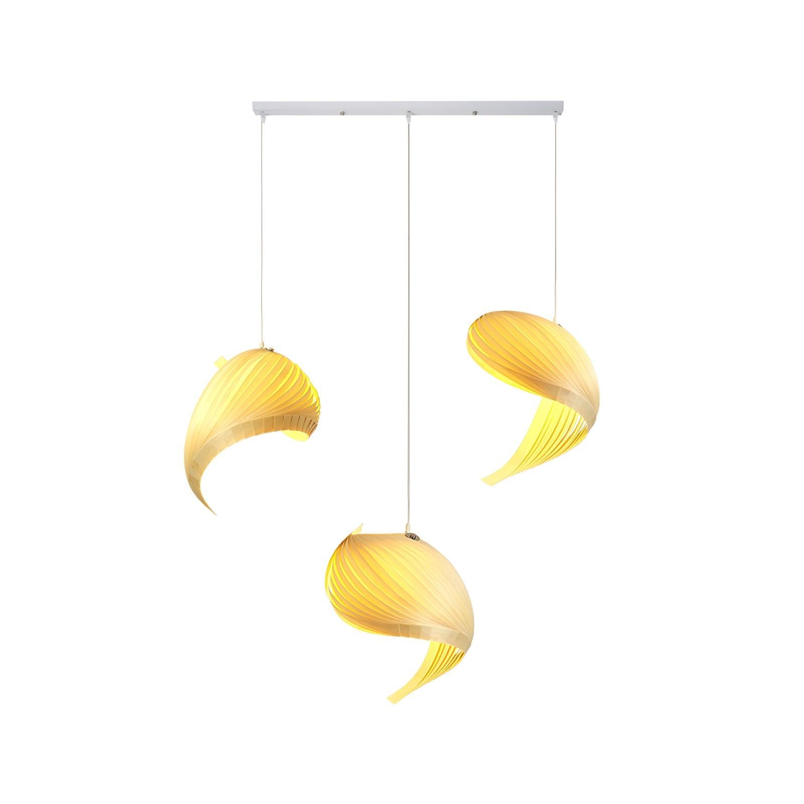 Creative Wooden Nautilus Shell Pendant Light S170