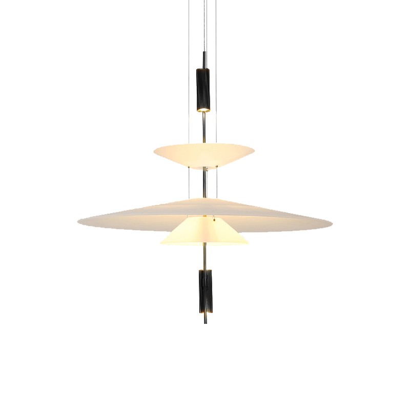 Modern LED Multi Layers Pendant Light For Dining Room