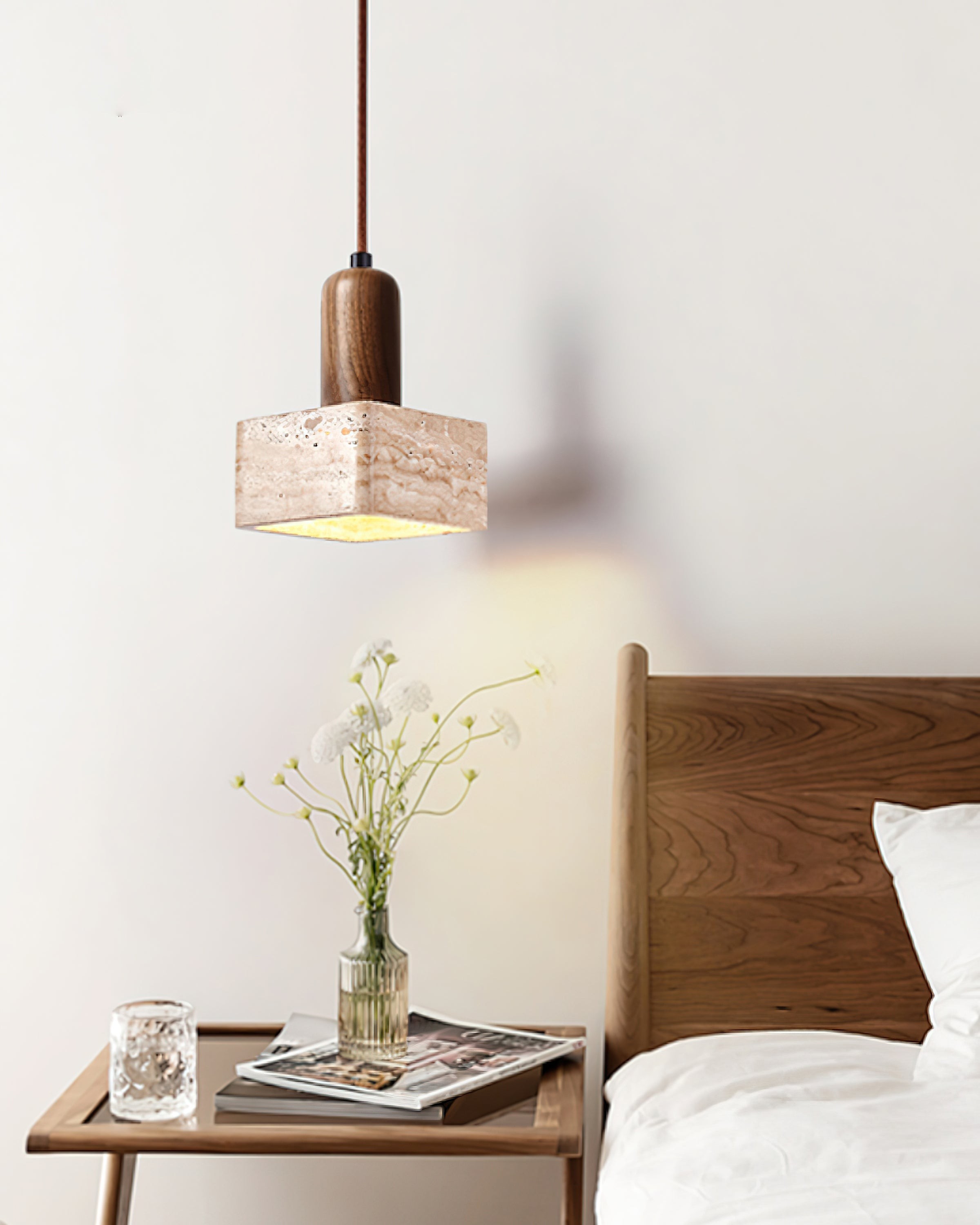 Simple Elegant Square Rectangular Pendant Lamp M195