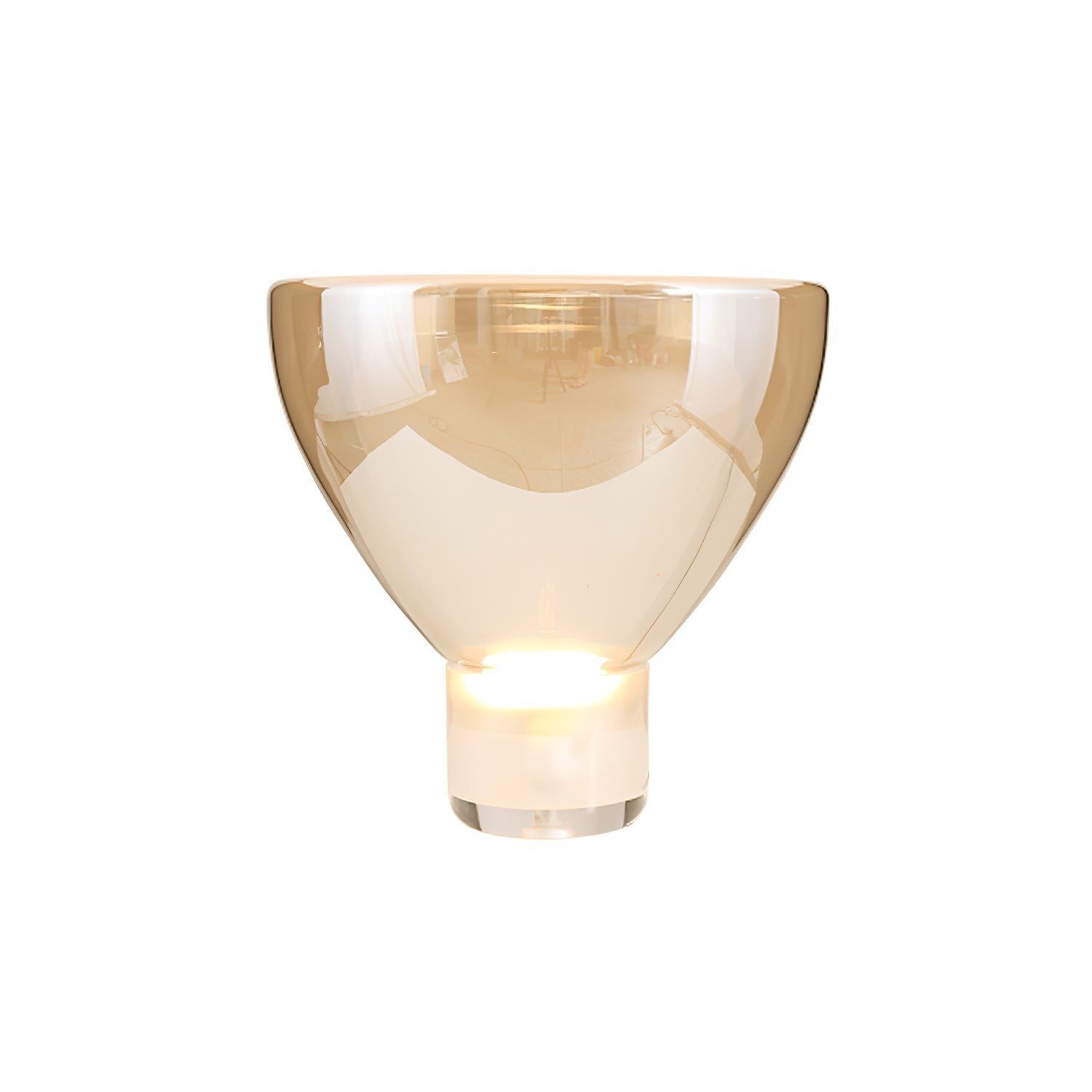 Nordic Simple Modern Luxury Glass Table Lamp For Study Room M412