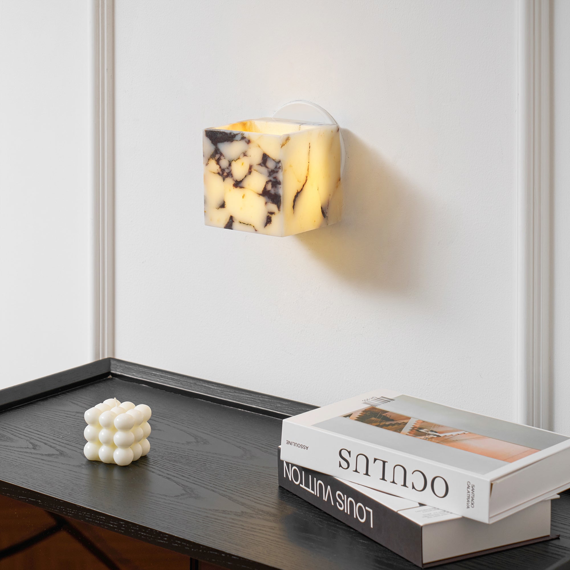 Square Marble Wall Lamp D625