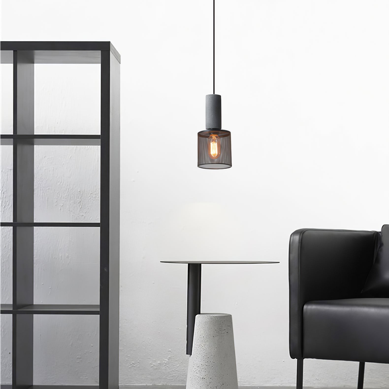 Cement Mesh Pendant Light M81