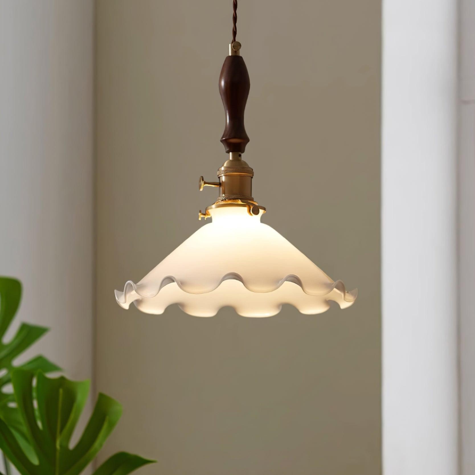 Milky Flower Pendant Light M354