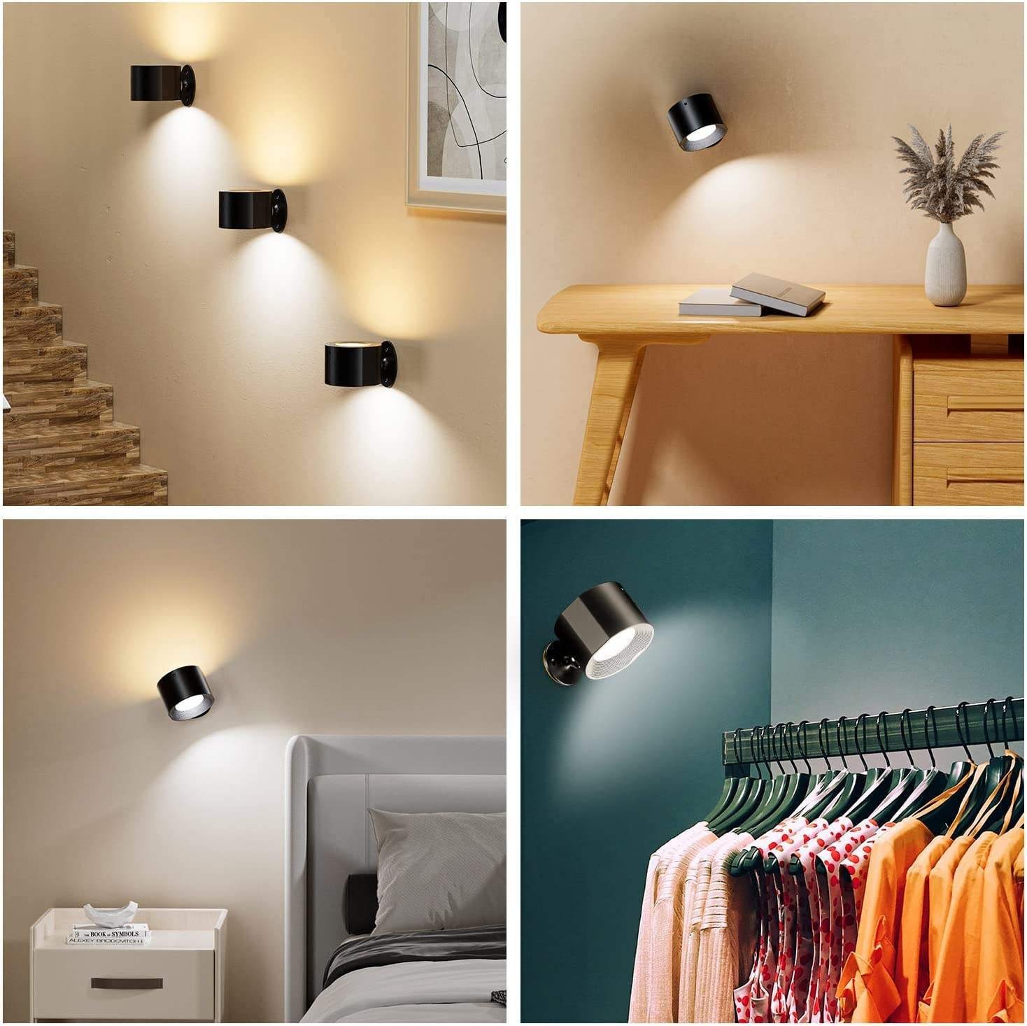 Touch Adjustable Rechargeable LED Portable Bedside Reading Lamp S58