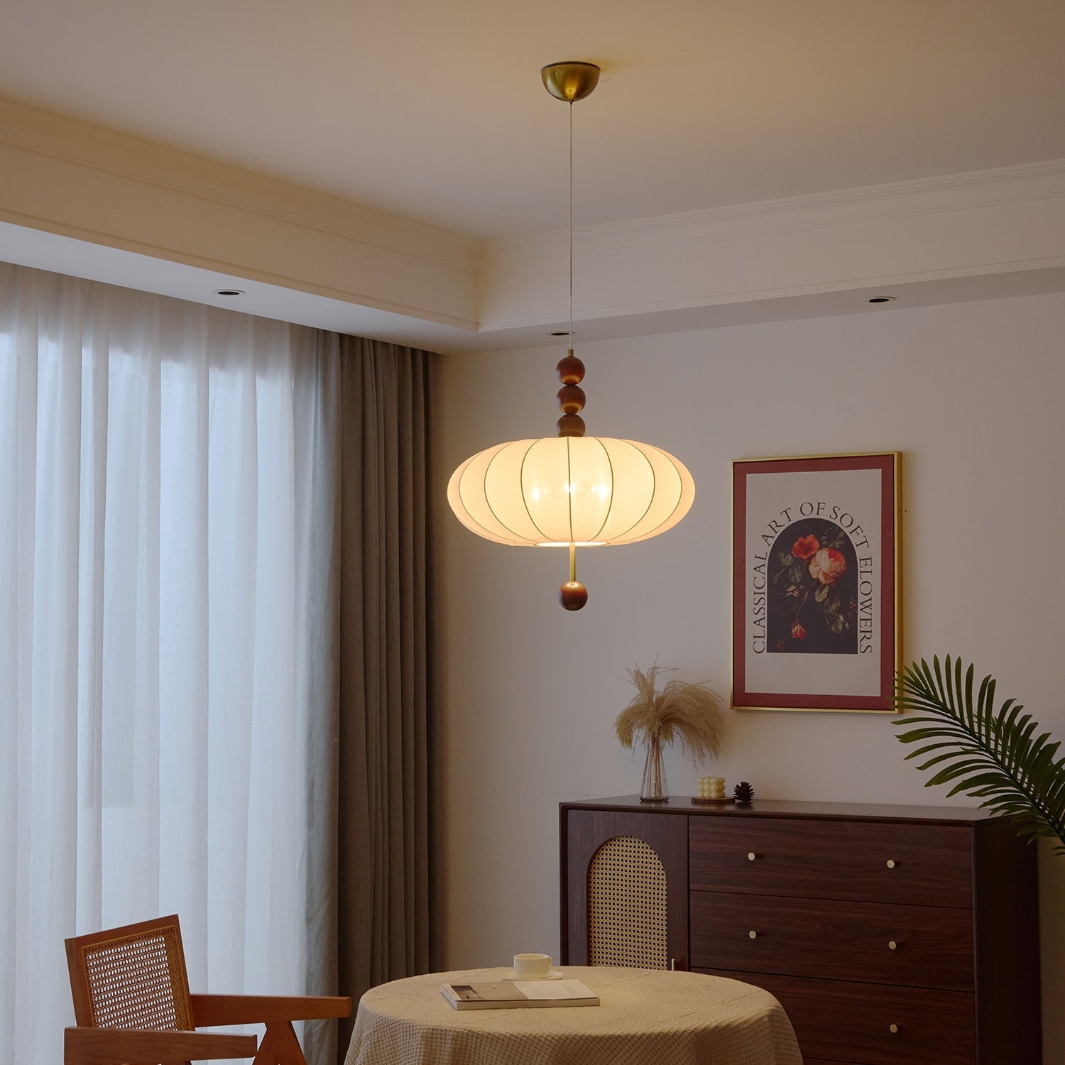Adelaide Fabric Pendant Light D350