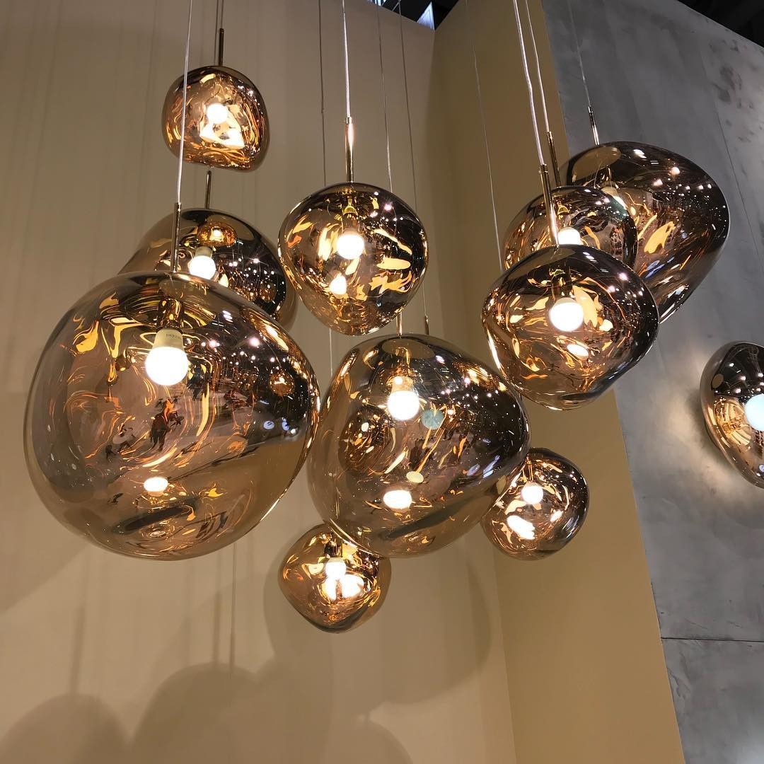 Dynamic Surface Glass Pendant Light S10
