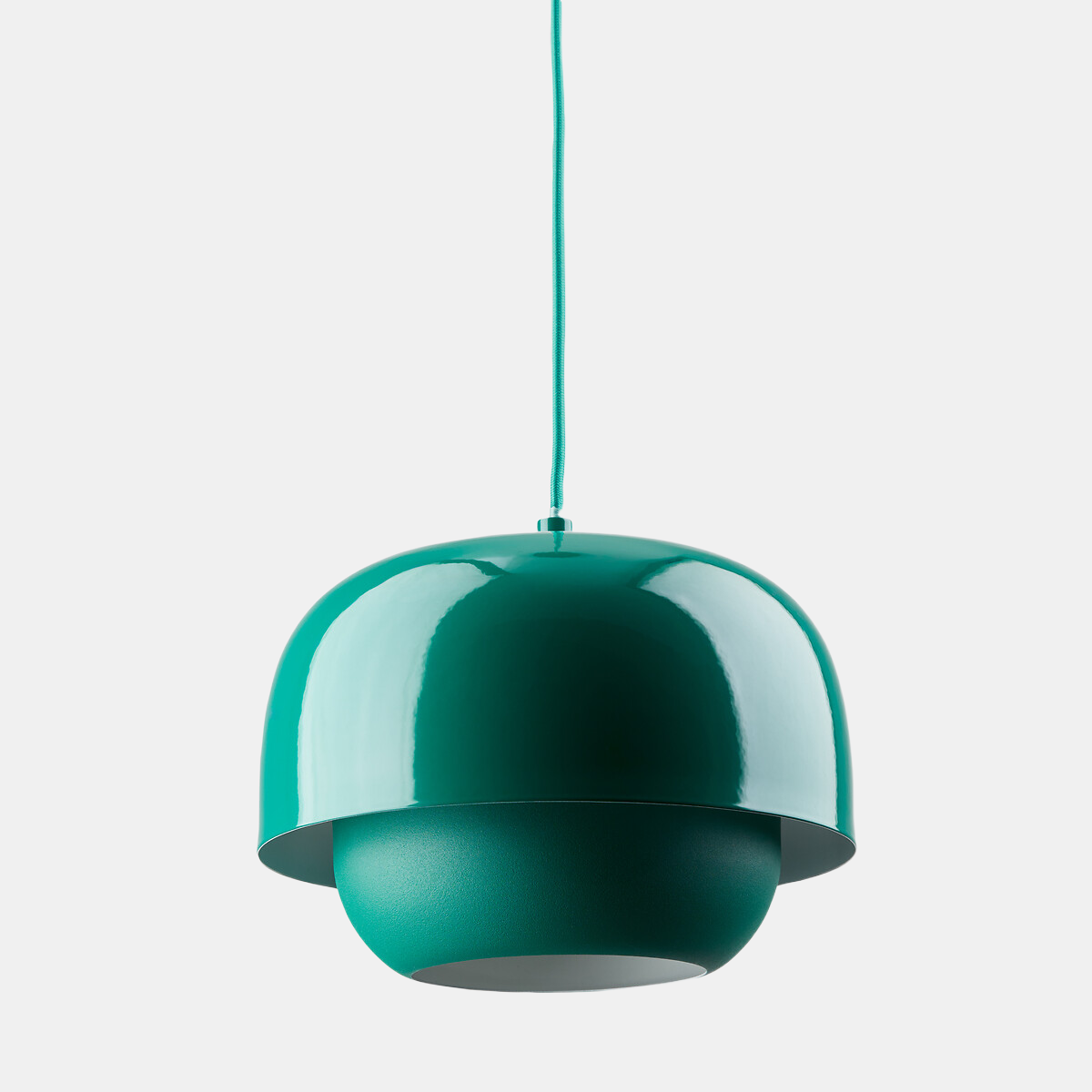 Clinco Retro-Modern Metal Pendant - Dual Shade Dome Light T413