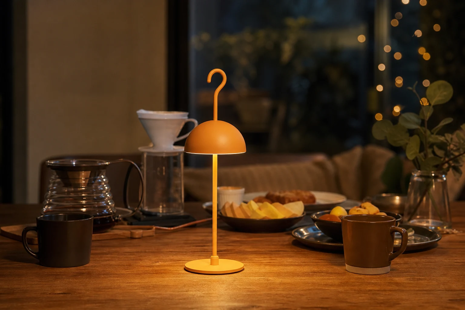 Przenośna lampa S180 w scenie lifestylowej