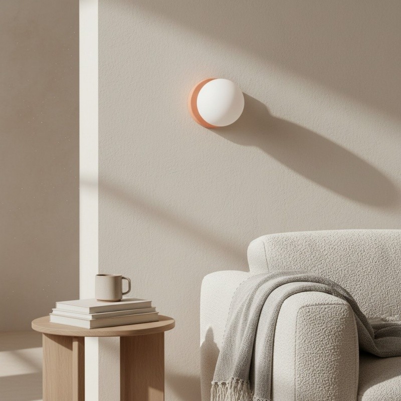 Nuevola Soft Sculptural Wall Light - Minimal Decorative Wall Lamp for Modern Indoor Spaces T528