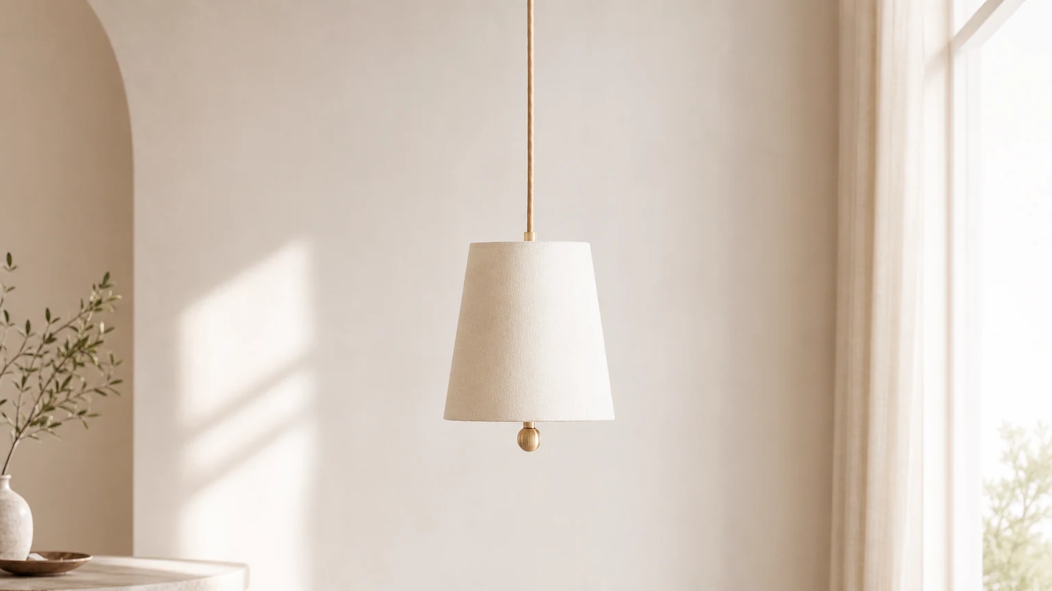 Lampa wisząca House Cord D644 w ciepłej scenerii wnętrza