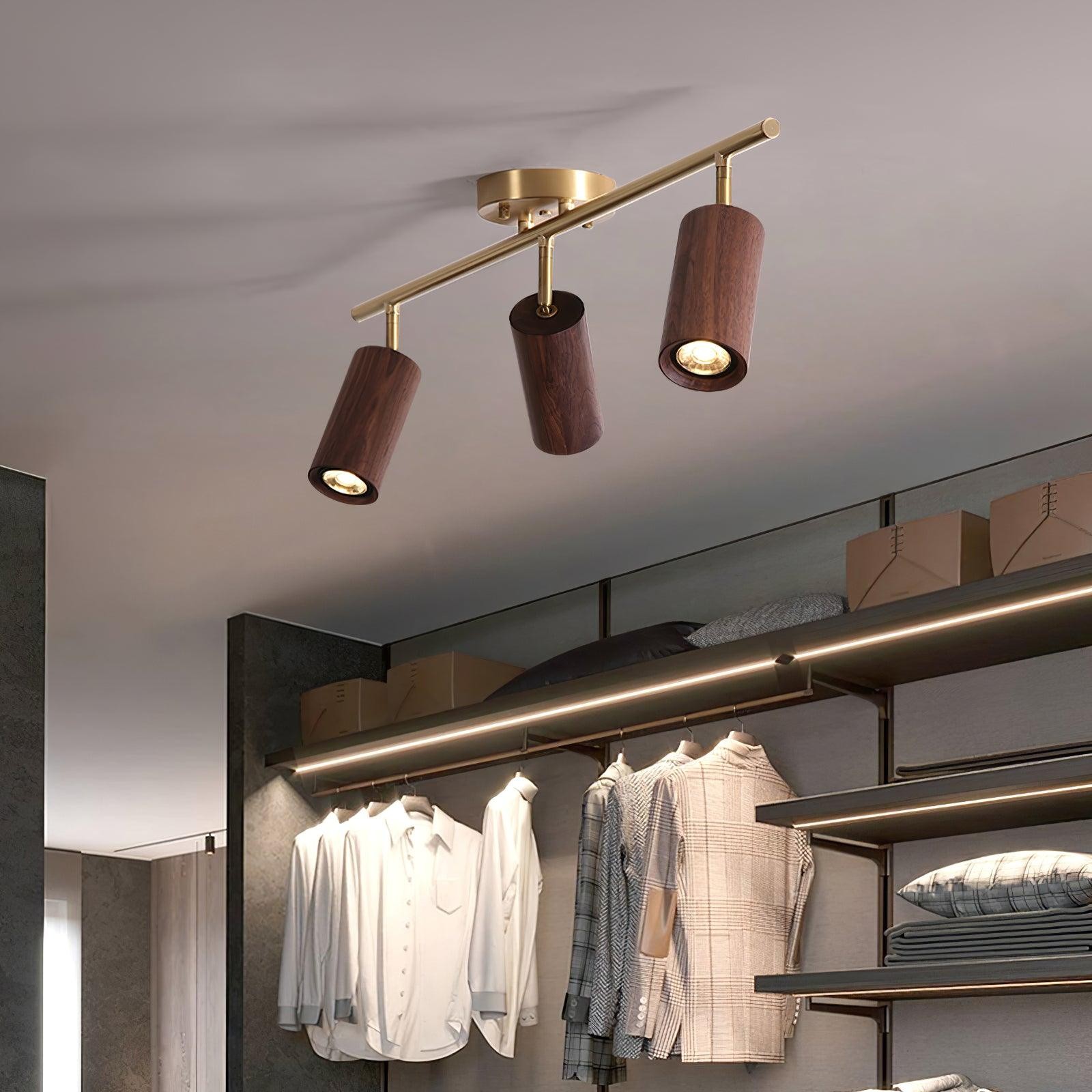Fashion Wooden Modern Track Lighting M111