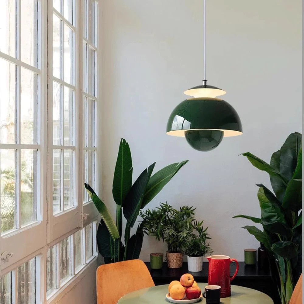Modern Flower Bud Metal Pendant Light S88