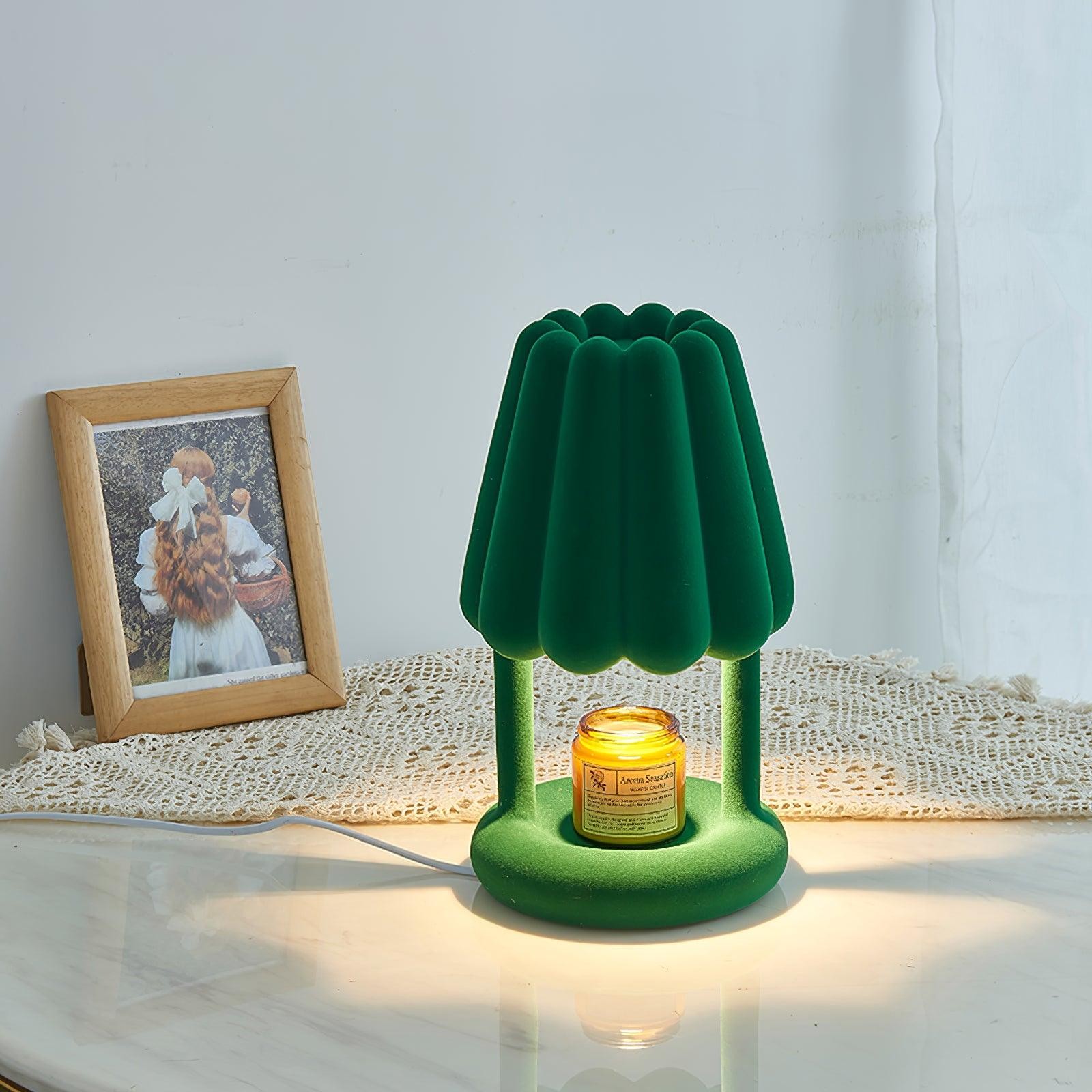 Ice Cream Flocked Resin Table Lamp M566
