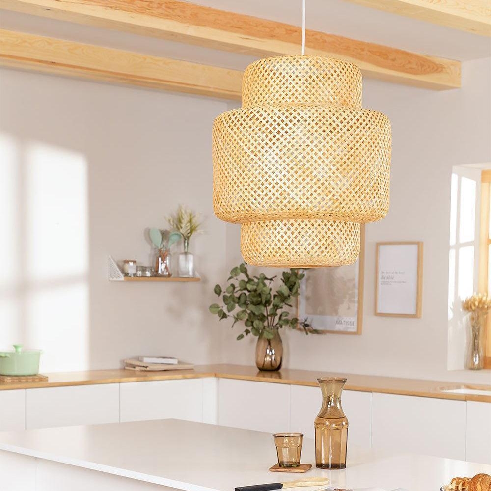 Bamboo Pendant Light D887