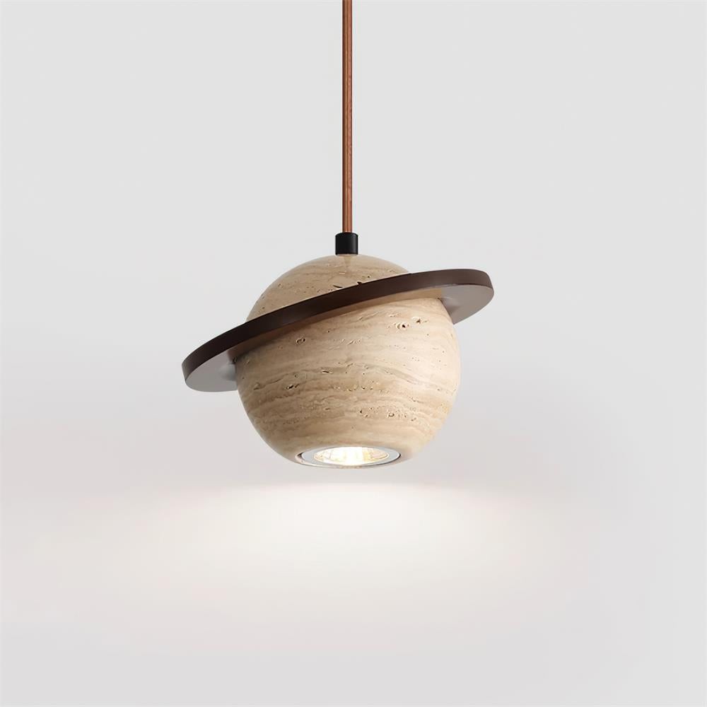 Planet Travertine Pendant Light M217