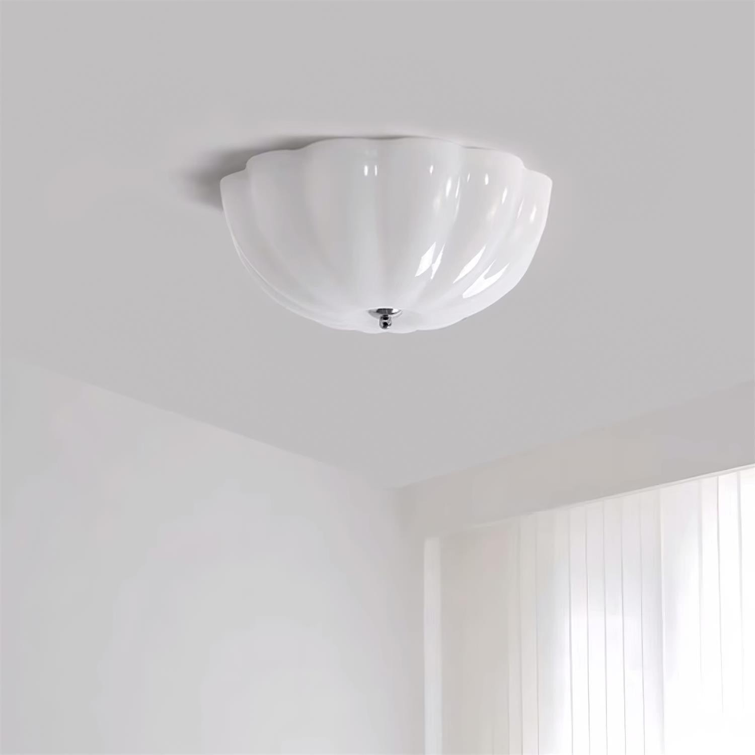 Jelly Shaped Glass Ceiling Lamp M463