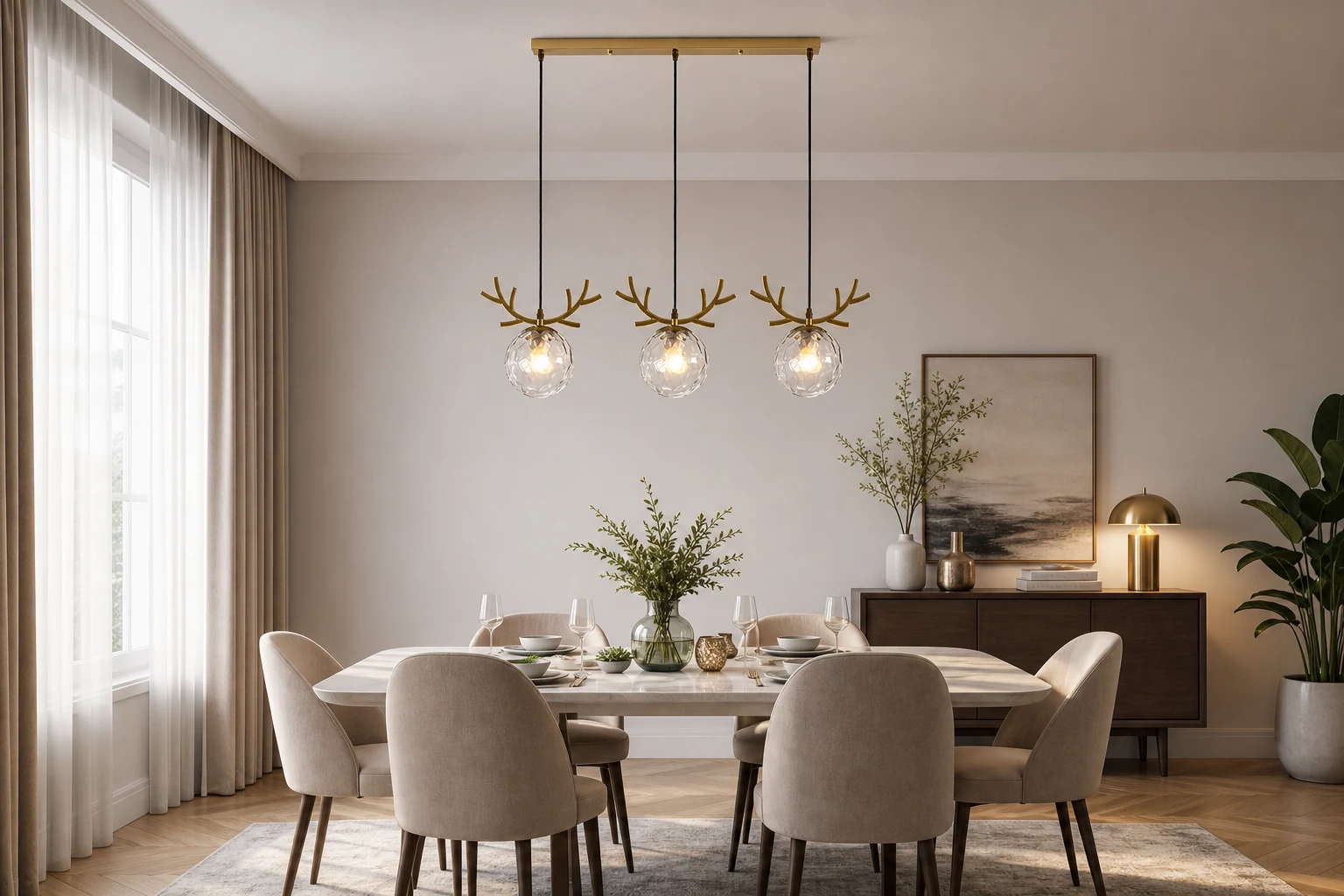 VARM pendellampa livsstilsscen