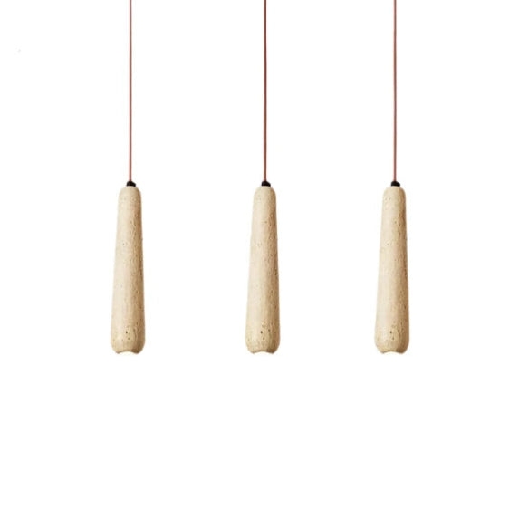 Travertine Tube Pendant Light D922