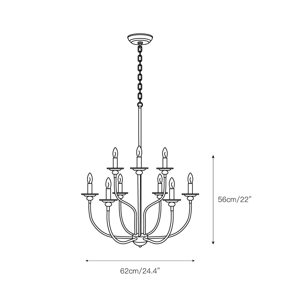 Ayada Chandelier D515