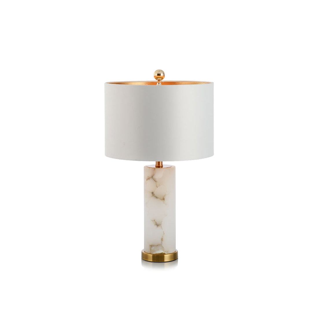 Lineham Alabaster Table Lamp D490