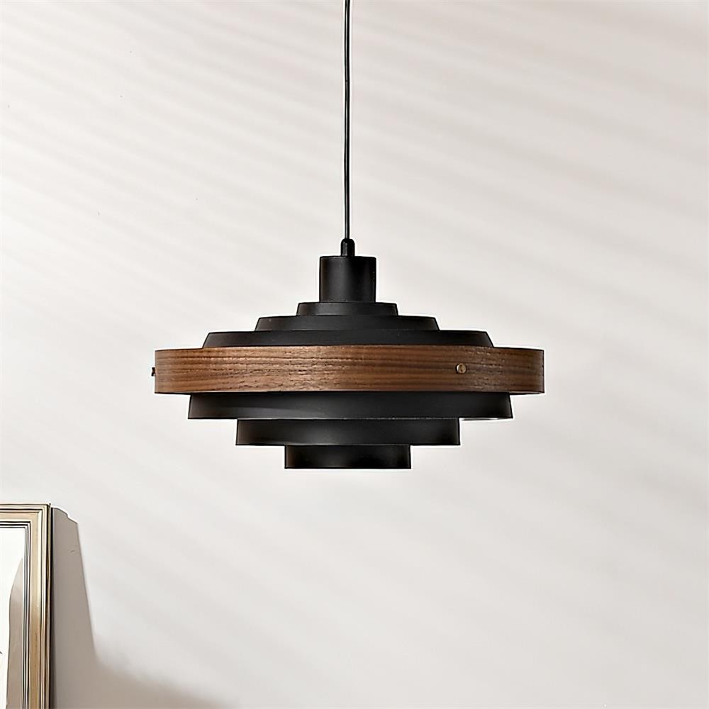 Layervelle Nordic Multi-Tiered Drum Shade Pendant Light M280