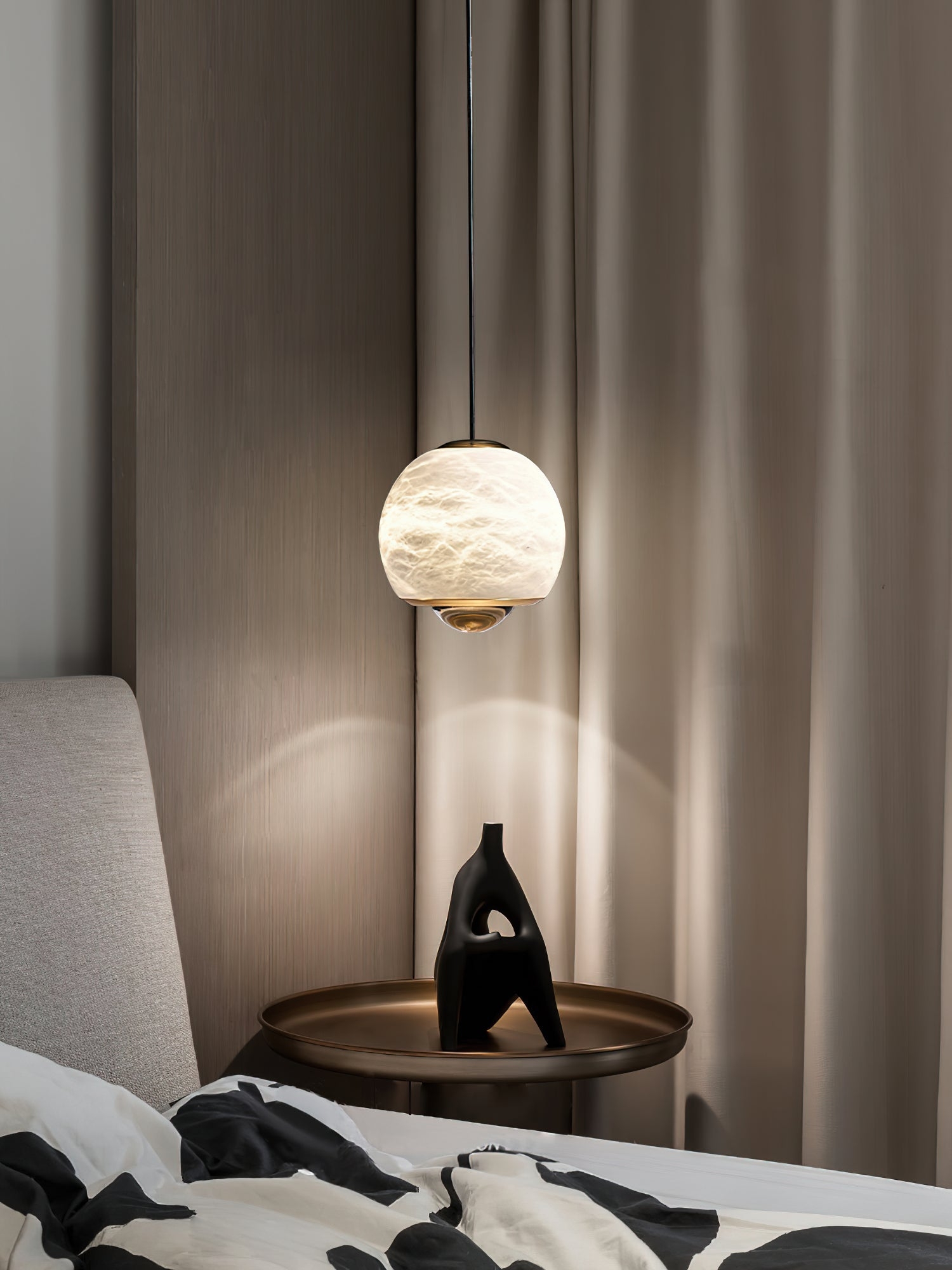 Ferox Alabaster Pendant Light D422