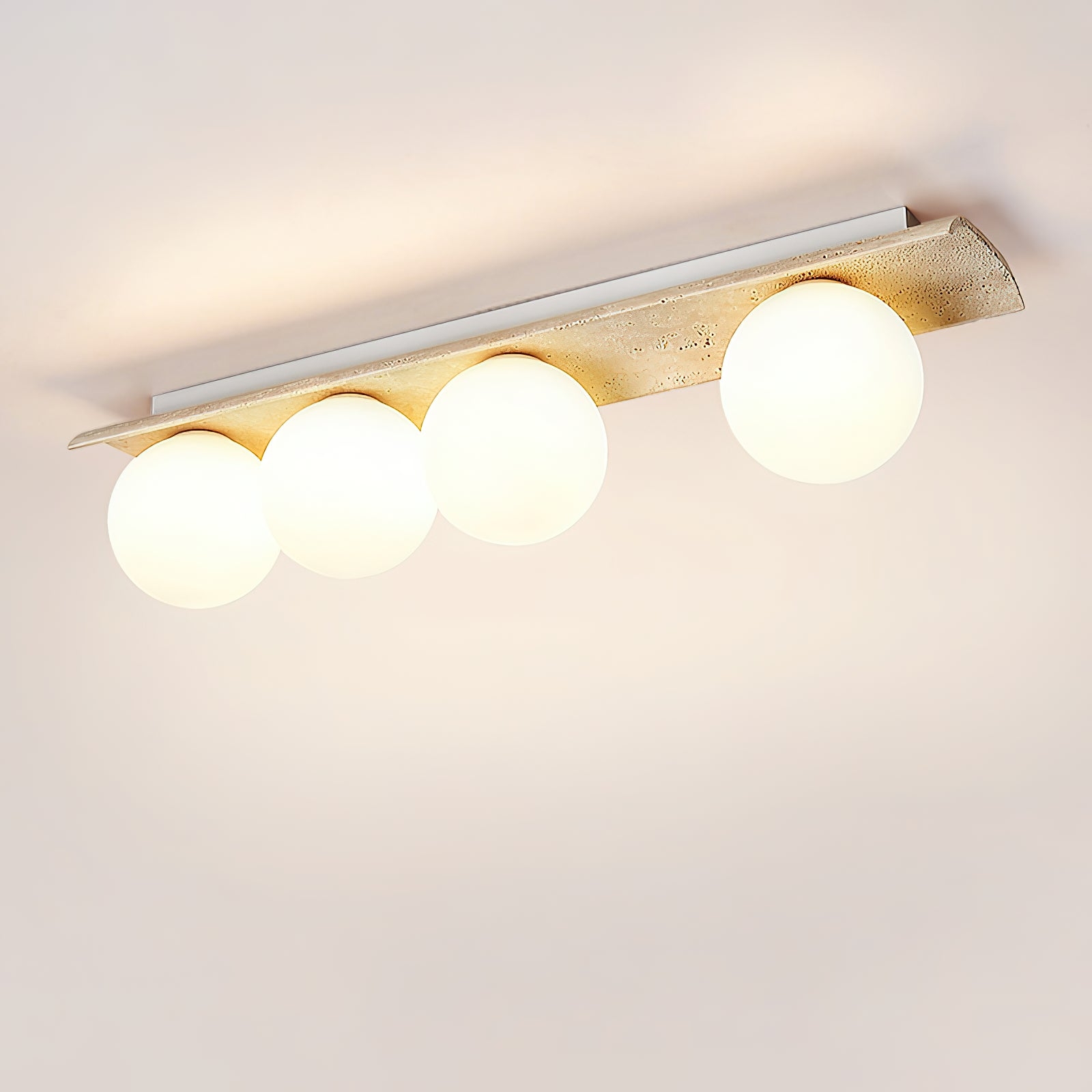Bianca Globe Ceiling Lamp D689