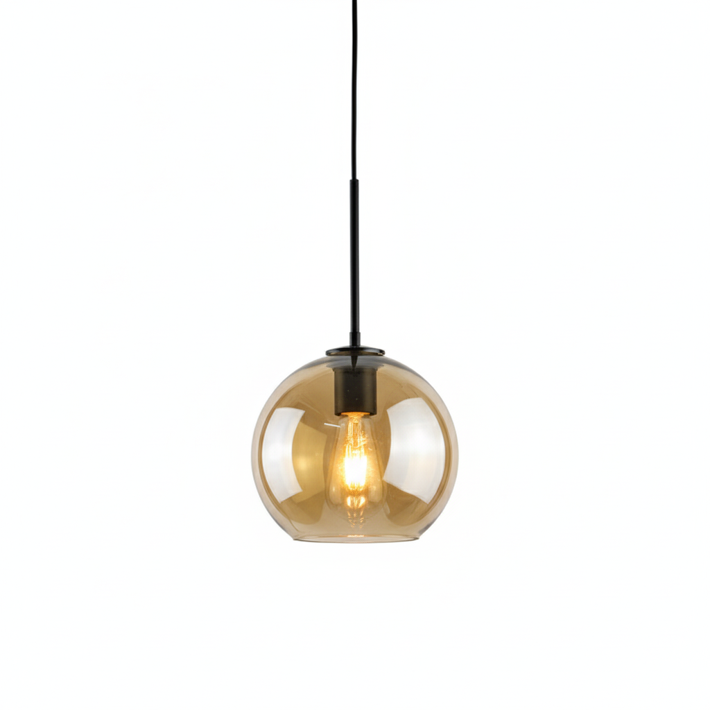 Solara Nordic Spherical Glass Pendant Light D943