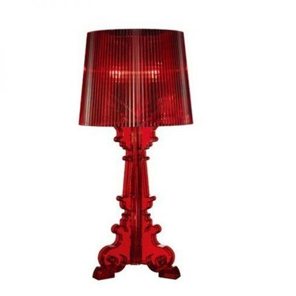 Baroque Style Acrylic Bourgie Table Lamp For Bedroom