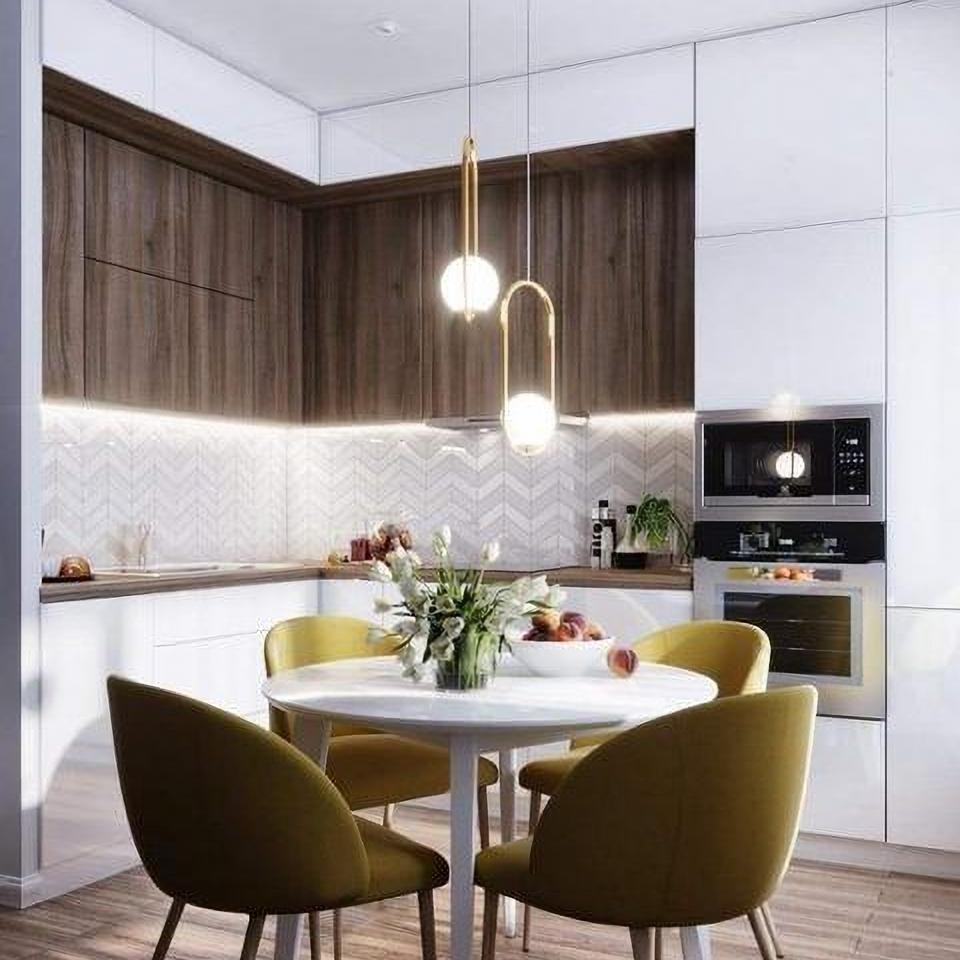 Modern Geometric Metal Pendant Light