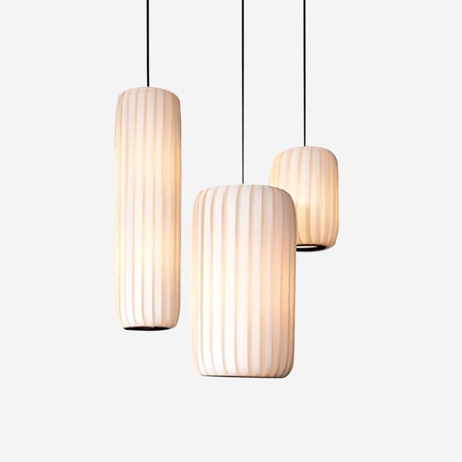 Scandinavian Minimalist Fabric Pendant Lamp M331